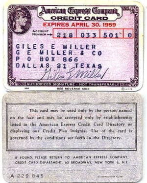 History of Credit cards